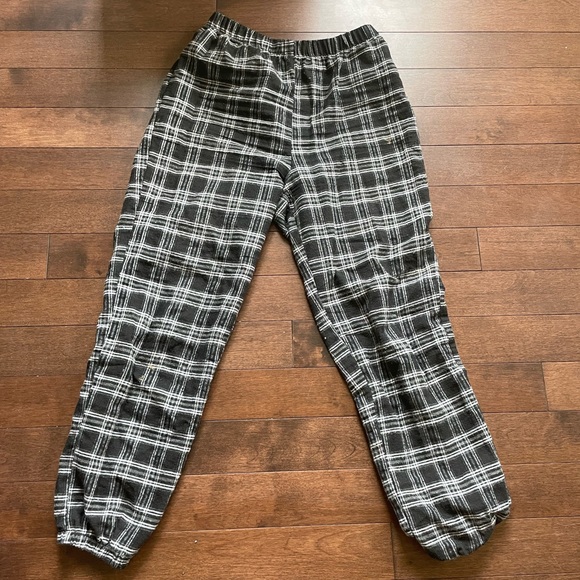 plaid sweatpants - Picture 1 of 2